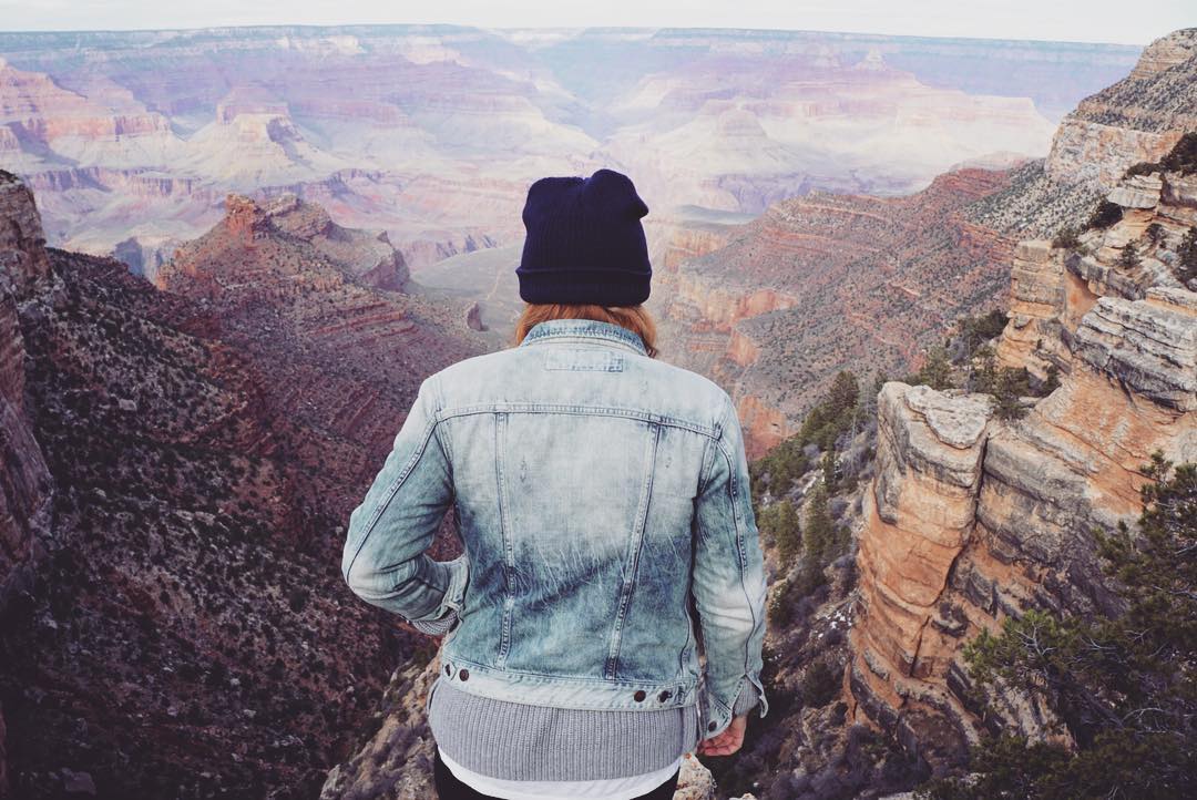 Ally at grand canyon